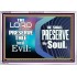 THY SOUL IS PRESERVED FROM ALL EVIL  Wall Décor  GWABIDE10087  "24X16"