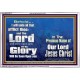 HIS GLORY SHALL BE SEEN UPON YOU  Custom Art and Wall Décor  GWABIDE10315  