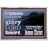 THE GLORY OF THE LORD WILL BE UPON YOU  Custom Inspiration Scriptural Art Acrylic Frame  GWABIDE10320  "24X16"