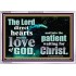 DIRECT YOUR HEARTS INTO THE LOVE OF GOD  Art & Décor Acrylic Frame  GWABIDE10327  "24X16"