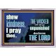 THE WICKED WILL NOT GO UNPUNISHED  Bible Verse for Home Acrylic Frame  GWABIDE10330  