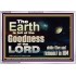 EARTH IS FULL OF GOD GOODNESS ABIDE AND REMAIN IN HIM  Unique Power Bible Picture  GWABIDE10355  "24X16"