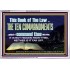 DO NOT IGNORE THE TEN COMMANDMENTS  Unique Power Bible Acrylic Frame  GWABIDE10373  "24X16"