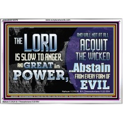 THE LORD GOD ALMIGHTY GREAT IN POWER  Sanctuary Wall Acrylic Frame  GWABIDE10379  "24X16"