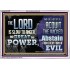 THE LORD GOD ALMIGHTY GREAT IN POWER  Sanctuary Wall Acrylic Frame  GWABIDE10379  "24X16"