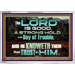 TRY HIM THE LORD IS GOOD ALL THE TIME  Ultimate Power Picture  GWABIDE10383  "24X16"