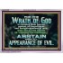 UNGODLINESS AND UNRIGHTEOUSNESS OUTLAW IN ETERNITY  Righteous Living Christian Acrylic Frame  GWABIDE10402  "24X16"
