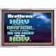 BE YE HOLY FOR I AM HOLY SAITH THE LORD  Ultimate Inspirational Wall Art  Acrylic Frame  GWABIDE10407  