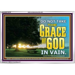 DO NOT TAKE THE GRACE OF GOD IN VAIN  Ultimate Power Acrylic Frame  GWABIDE10419  "24X16"