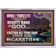 CASTING YOUR CARE UPON HIM FOR HE CARETH FOR YOU  Sanctuary Wall Acrylic Frame  GWABIDE10424  