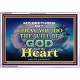 DO THE WILL OF GOD FROM THE HEART  Unique Scriptural Acrylic Frame  GWABIDE10426  