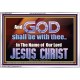 GOD SHALL BE WITH THEE  Bible Verses Acrylic Frame  GWABIDE10448  