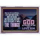 WHAT THE LORD GOD HAS PREPARE FOR THOSE WHO LOVE HIM  Scripture Acrylic Frame Signs  GWABIDE10453  