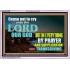 CEASE NOT TO CRY UNTO THE LORD  Encouraging Bible Verses Acrylic Frame  GWABIDE10458  "24X16"