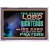 THE EYES OF THE LORD ARE OVER THE RIGHTEOUS  Religious Wall Art   GWABIDE10486  "24X16"