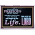 YOU ARE PRECIOUS IN THE SIGHT OF THE LIVING GOD  Modern Christian Wall Décor  GWABIDE10490  "24X16"