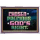 CHOSEN AND PRECIOUS IN THE SIGHT OF GOD  Modern Christian Wall Décor Acrylic Frame  GWABIDE10494  