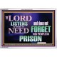 THE LORD NEVER FORGET HIS CHILDREN  Christian Artwork Acrylic Frame  GWABIDE10507  