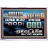 DRAW NEARER TO THE LIVING GOD  Bible Verses Acrylic Frame  GWABIDE10514  "24X16"
