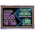 DO THAT WHICH IS RIGHT AND GOOD IN THE SIGHT OF THE LORD  Righteous Living Christian Acrylic Frame  GWABIDE10533  "24X16"