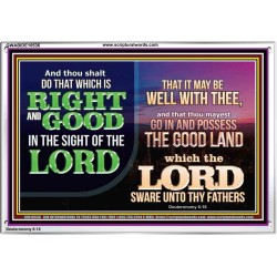 THAT IT MAY BE WELL WITH THEE  Contemporary Christian Wall Art  GWABIDE10536  "24X16"