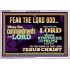 OBEY THE COMMANDMENT OF THE LORD  Contemporary Christian Wall Art Acrylic Frame  GWABIDE10539  "24X16"