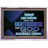 THE RIGHTEOUSNESS OF OUR GOD A REASONABLE SACRIFICE  Encouraging Bible Verses Acrylic Frame  GWABIDE10553  "24X16"