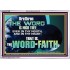 THE WORD IS NIGH THEE  Christian Quotes Acrylic Frame  GWABIDE10555  "24X16"