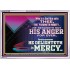 THE LORD DELIGHTETH IN MERCY  Contemporary Christian Wall Art Acrylic Frame  GWABIDE10564  "24X16"