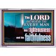THE LORD RENDER TO EVERY MAN HIS RIGHTEOUSNESS AND FAITHFULNESS  Custom Contemporary Christian Wall Art  GWABIDE10605  
