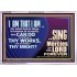 I AM THAT I AM GREAT AND MIGHTY GOD  Bible Verse for Home Acrylic Frame  GWABIDE10625  "24X16"