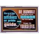 DO NOT ALLOW SELFISHNESS OR PRIDE TO BE YOUR GUIDE  Printable Bible Verse to Acrylic Frame  GWABIDE10638  