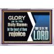 THE HEART OF THEM THAT SEEK THE LORD REJOICE  Righteous Living Christian Acrylic Frame  GWABIDE10657  