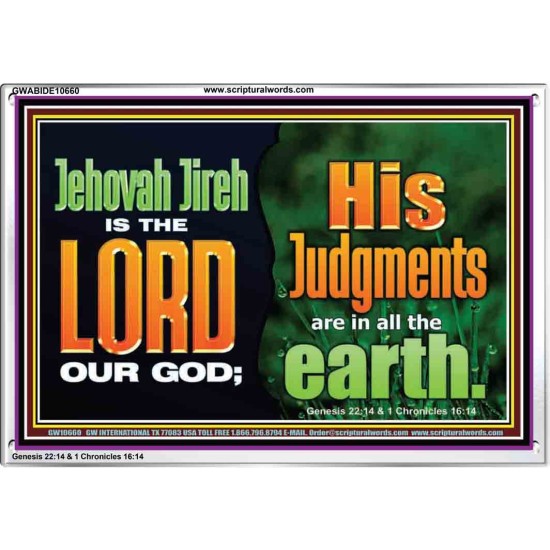 JEHOVAH JIREH IS THE LORD OUR GOD  Children Room  GWABIDE10660  