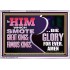 TO HIM WHICH SMOTE GREAT KINGS BE GLORY FOR EVER  Children Room  GWABIDE10678  "24X16"