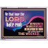 THE LORD DELIVERETH OUT OF THE HAND OF THE WICKED  Ultimate Power Acrylic Frame  GWABIDE10683  "24X16"