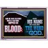 AND HIS NAME IS CALLED THE WORD OF GOD  Righteous Living Christian Acrylic Frame  GWABIDE10684  "24X16"