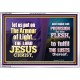 THE ARMOUR OF LIGHT OUR LORD JESUS CHRIST  Ultimate Inspirational Wall Art Acrylic Frame  GWABIDE10689  
