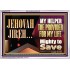 JEHOVAHJIREH THE PROVIDER FOR OUR LIVES  Righteous Living Christian Acrylic Frame  GWABIDE10714  "24X16"