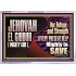 JEHOVAH EL GIBBOR MIGHTY GOD MIGHTY TO SAVE  Eternal Power Acrylic Frame  GWABIDE10715  "24X16"