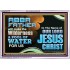ABBA FATHER WILL MAKE OUR WILDERNESS A POOL OF WATER  Christian Acrylic Frame Art  GWABIDE10737  "24X16"