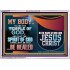 YOU ARE THE TEMPLE OF GOD BE HEALED IN THE NAME OF JESUS CHRIST  Bible Verse Wall Art  GWABIDE10777  "24X16"