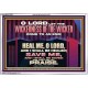 LET THE WICKEDNESS OF THE WICKED COME TO AN END HEAL ME O LORD  Scripture Art Acrylic Frame  GWABIDE10796  