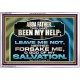 THOU HAST BEEN OUR HELP LEAVE US NOT NEITHER FORSAKE US  Church Office Acrylic Frame  GWABIDE12023  