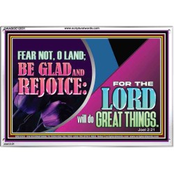 THE LORD WILL DO GREAT THINGS  Eternal Power Acrylic Frame  GWABIDE12031  "24X16"