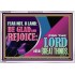 THE LORD WILL DO GREAT THINGS  Eternal Power Acrylic Frame  GWABIDE12031  "24X16"