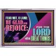 THE LORD WILL DO GREAT THINGS  Eternal Power Acrylic Frame  GWABIDE12031  