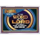 THE WORD OF THE LORD IS FOREVER SETTLED  Ultimate Inspirational Wall Art Acrylic Frame  GWABIDE12035  