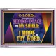 THOU ART MY HIDING PLACE AND SHIELD  Bible Verses Wall Art Acrylic Frame  GWABIDE12045  