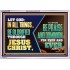 LET GOD IN ALL THINGS BE GLORIFIED THROUGH JESUS CHRIST  Christian Wall Décor  GWABIDE12070  "24X16"